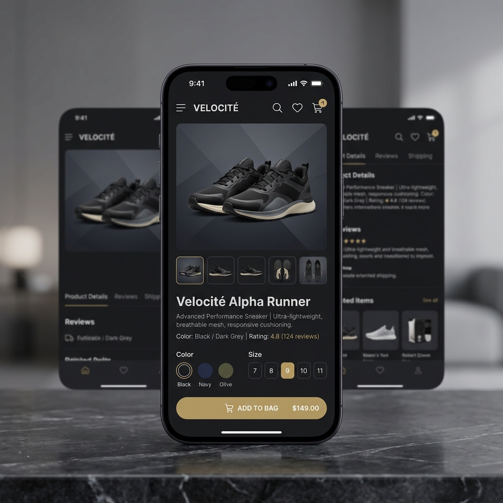 Mobile App UI